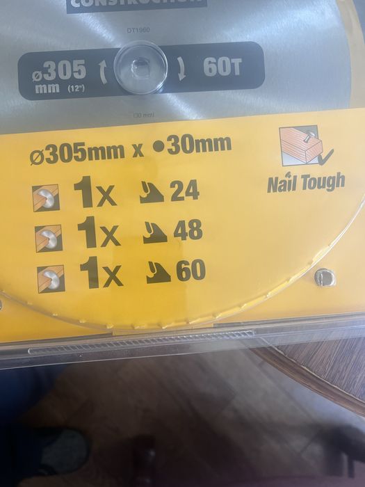 Dewalt пильні диски
