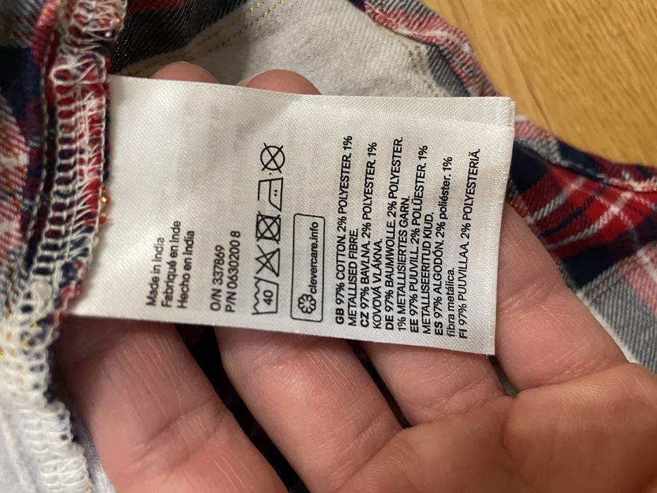 Плаття H&M сорочка 86 сукня 12-18