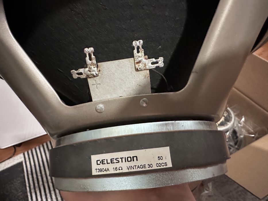 Par 2 Celestion vintage 30 made in UK 16ohm