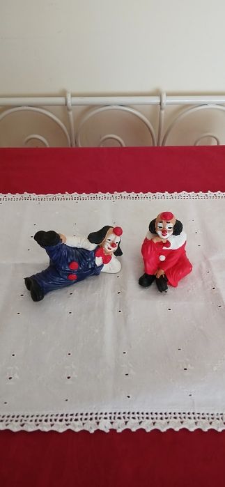 Dois palhaços decorativos Italianos