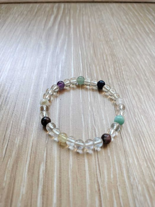 Pulseira com Cristais Naturais