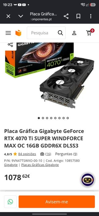 Gigabyte GeForce RTX 4070 TI SUPER