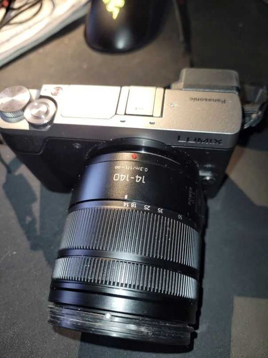 Panasonic lumix GX80 G Vario 14-140 OIS 3 baterie karta SD pokrowiec