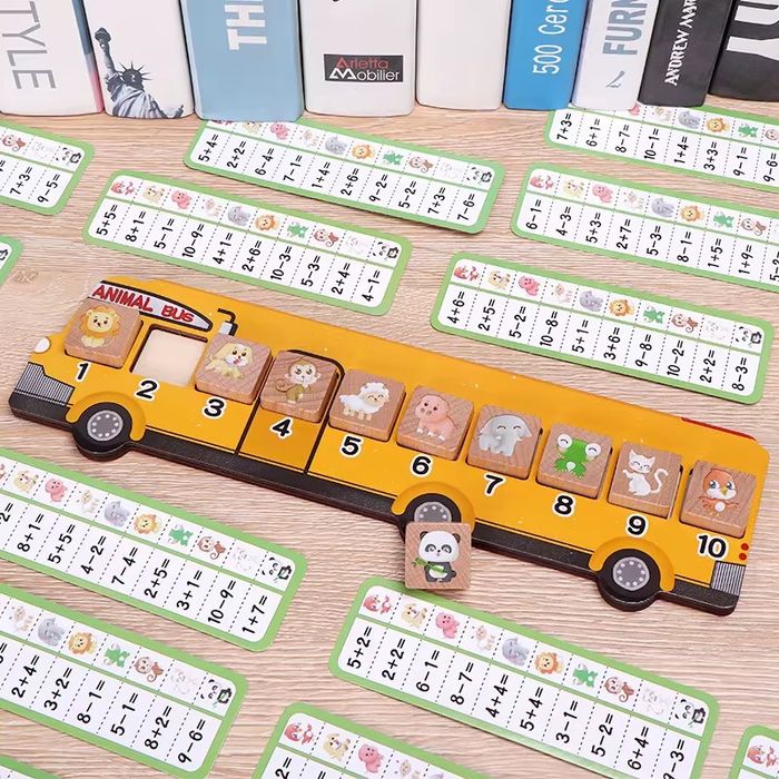 Автобус математична гра