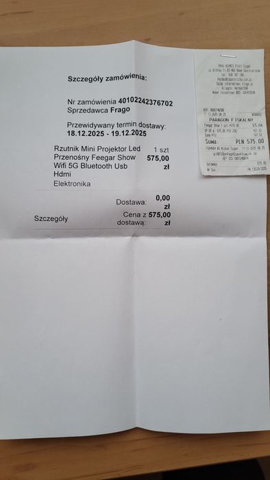 Sprzedam projektor Feegar Show