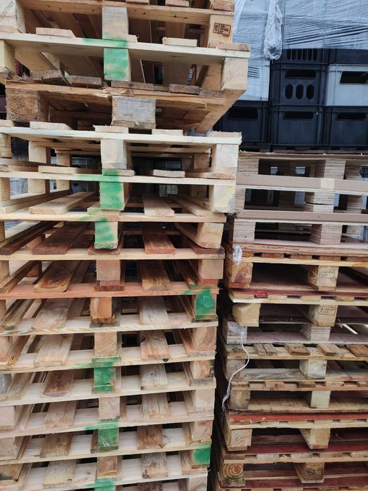 Tanie palety różne 60x80, euro przemysłowe 120x80, fin 120x100 inne