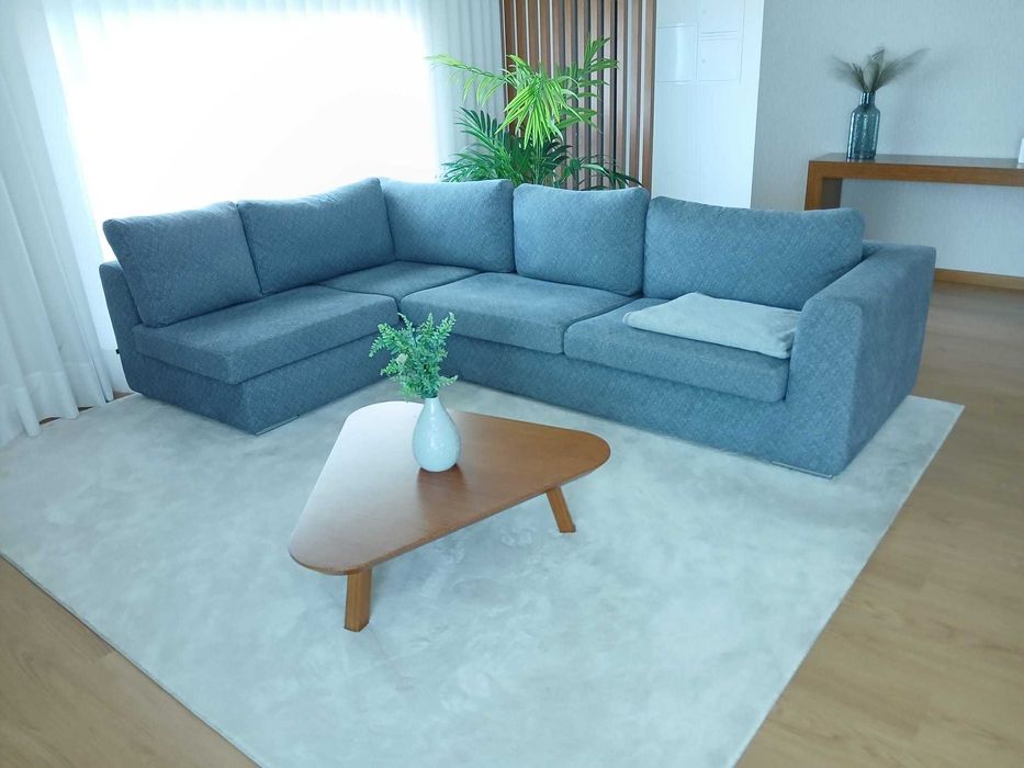 Mesa centro - cor nogueira - design exclusivo
