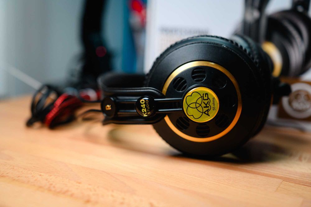 Słuchawki AKG K240 Studio + 2 przewody