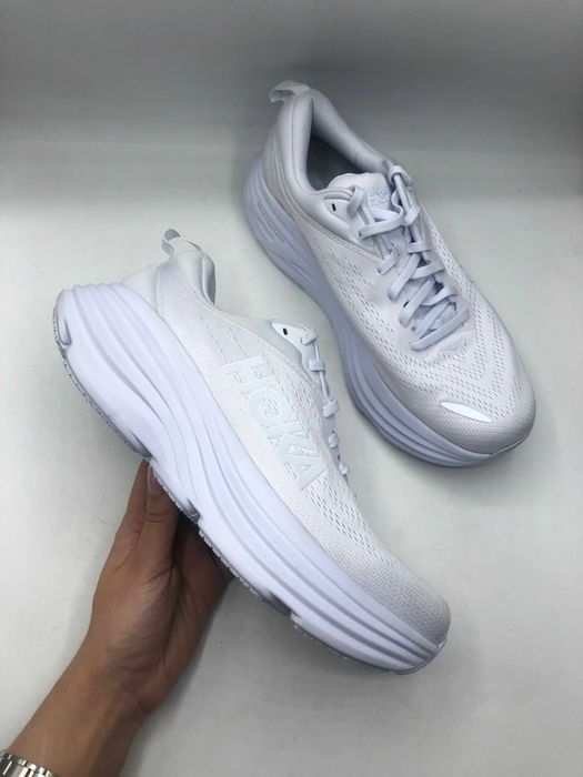 Кросівки бігові hoka bondi 8 (1127952 wwh) оригінал