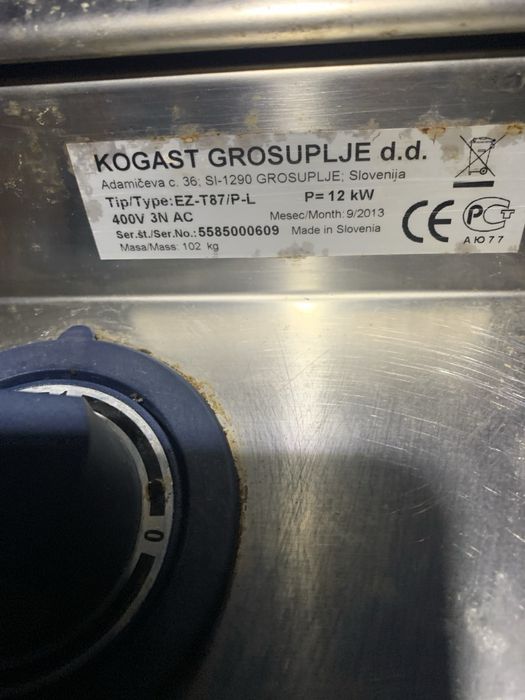 Жарочна поверхня Kogast EZ-9/P-L б/у