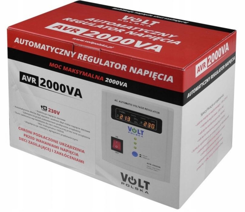 Стабілізатор напруги AVR 2000 ВА Volt Polska 2000 AVR