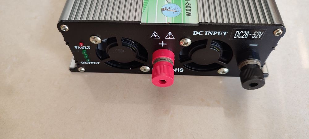 Inversor Novo Grid Tie 500W
Inversores de injetar na rede.