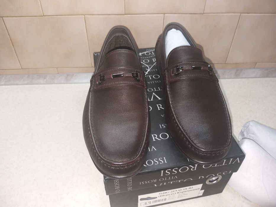 Мокасины  VITTO ROSSI  45 размер