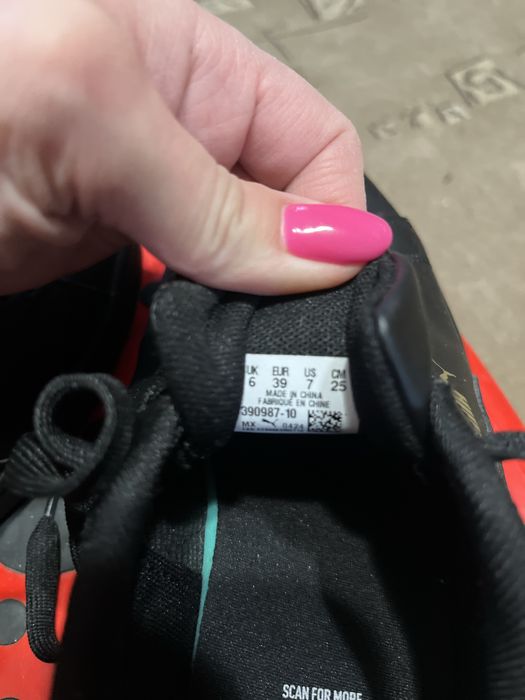 Кеди шкіряні жіночі Puma 39 розмір