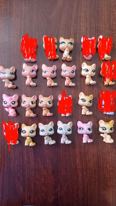 LPS Littlest pet shop kot PAW LICK