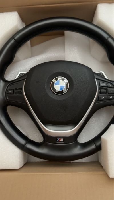 Volante BMW Pack M Série F C/Patilhas Volante