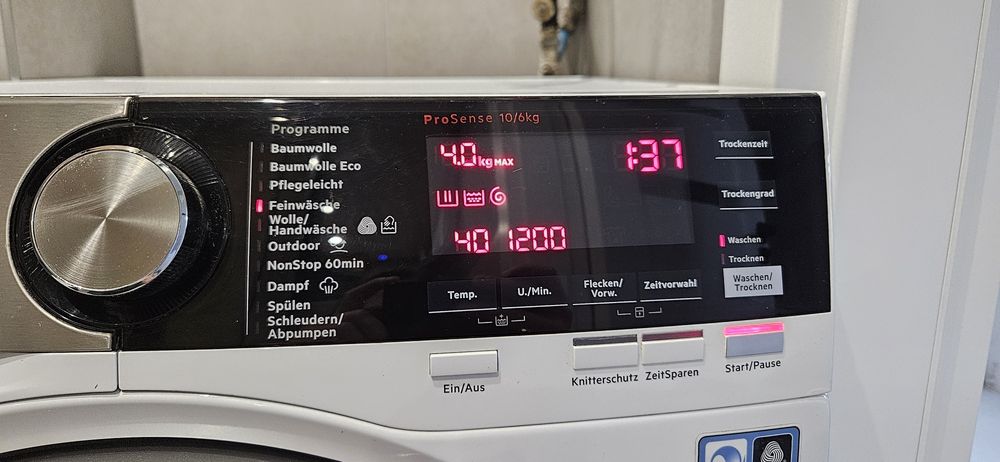 Pralko-suszarka AEG l7we86605 / Pralkosuszarka 10KG/6KG / 7000 KOMBI