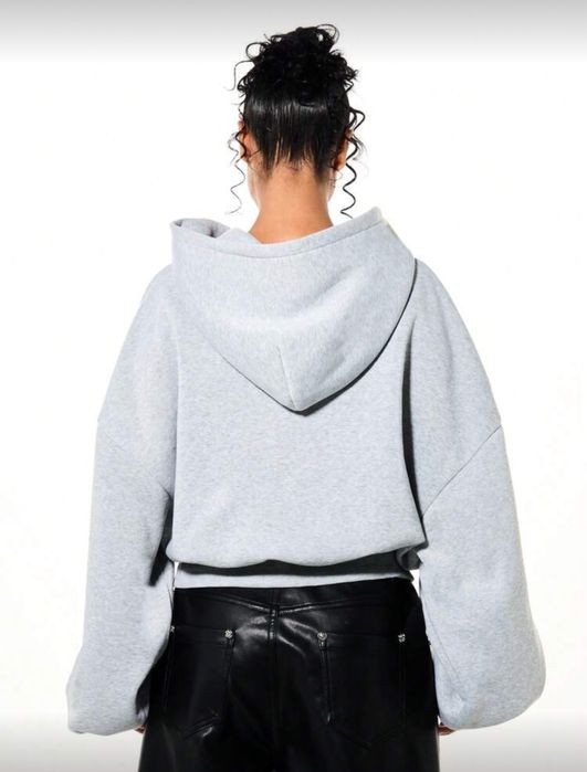 Худи opium серая y2k