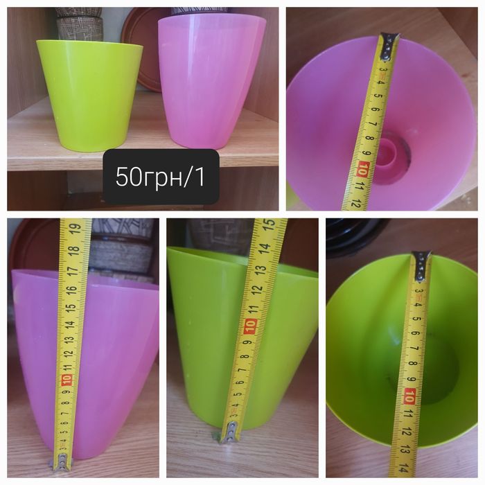 Горщик для квітів з червоної глини ручна робота