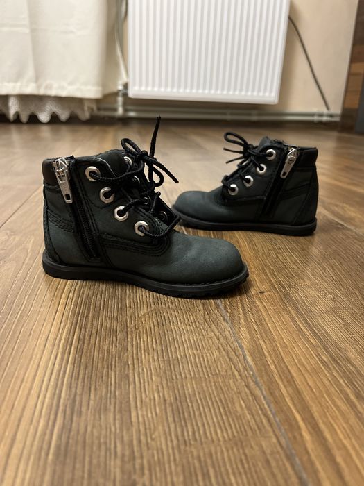 Дитячі шкіряні осінні черевики Timberland розмір 23