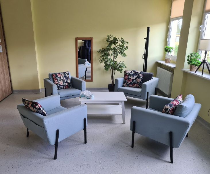 Fotel Koarp, Ikea z zdejmowanym pokryciem