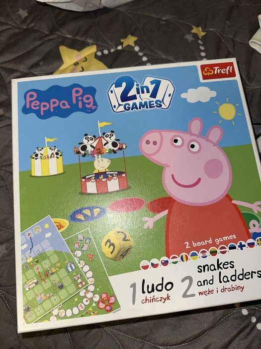 Настільна гра-ходилка 2в1 Trefl Свинка Пеппа