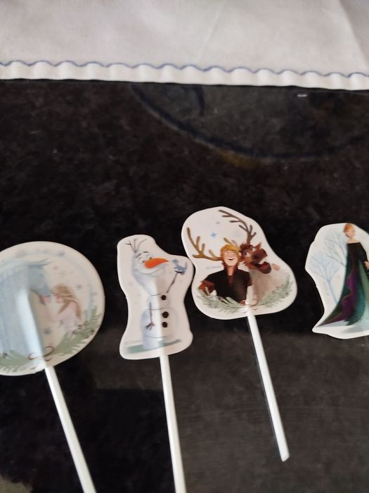 Decoração para bolo da Elsa (Frozen)