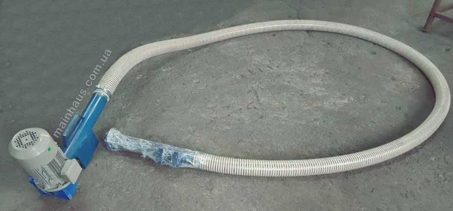 навантажувач зерна гнучкий шнек гибкий погрузчик спіраль 69мм рукав 90