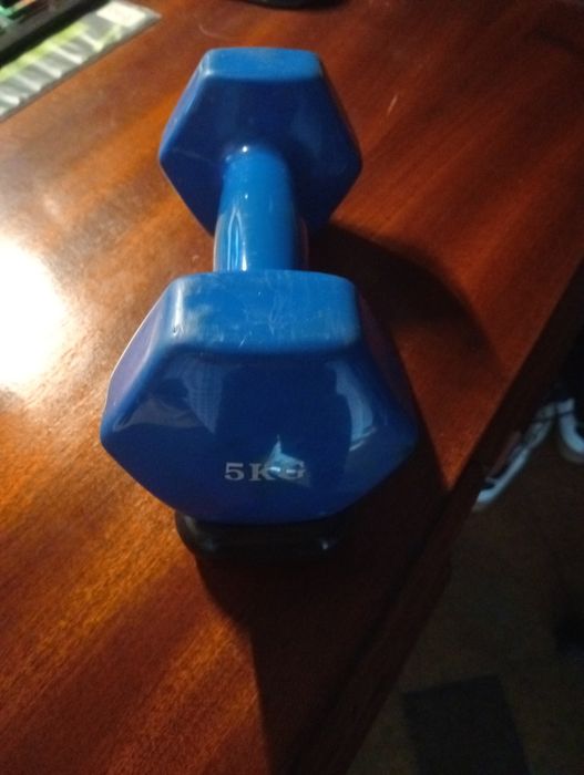 Peso de 5kg revestimento borracha