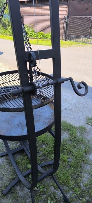 Grill ogrodowy kuty kowalstwo artystyczne
