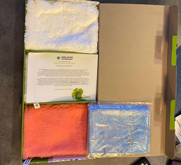 Raypath nano silver, zestawy do czyszczenia Dom i Auto