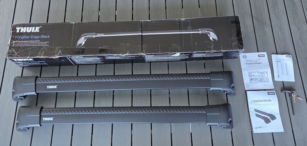 Belki Thule Wingbar Edge Black Alfa Romeo Stelvio kpl