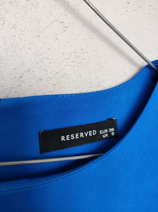 Niebieska sukienka midi Reserved r. S/36