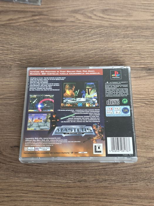 Star Wars: Masters of Teräs Käsi PS1 PAL (ANG)