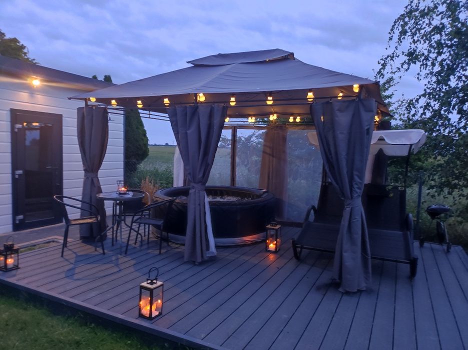 Mielno domki apartamenty wakacje nad morzem lato sauna jacuzzi