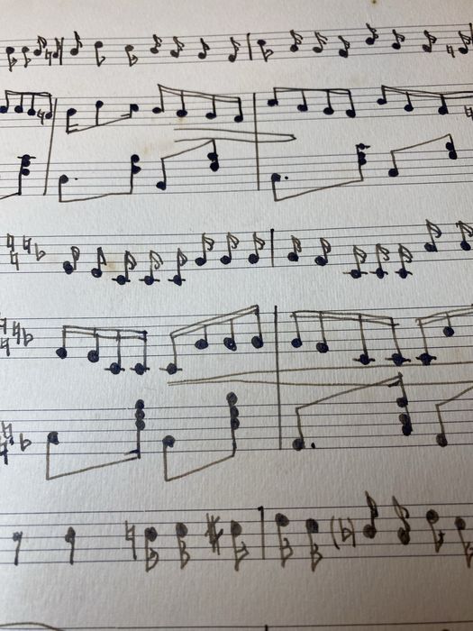 Partitura Manuscrita do Filme Bocage 1936