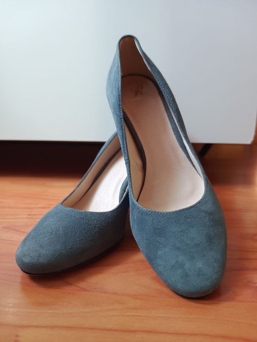 Szpilki szare. Roz 37