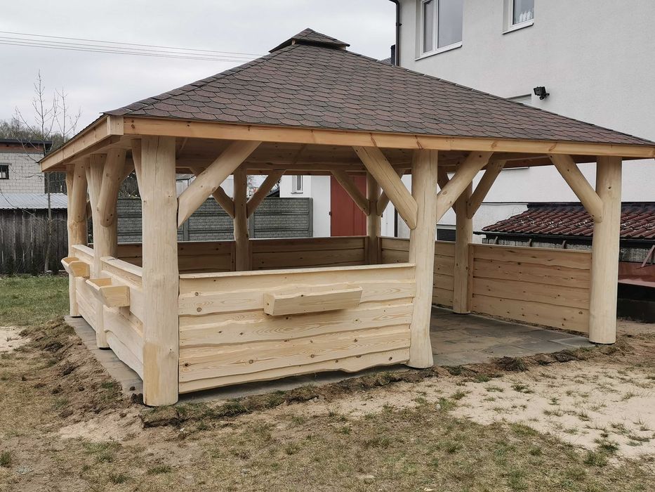 Altanka altany altana z GRUBEGO BALA DUŻA-PRODUCENT!!