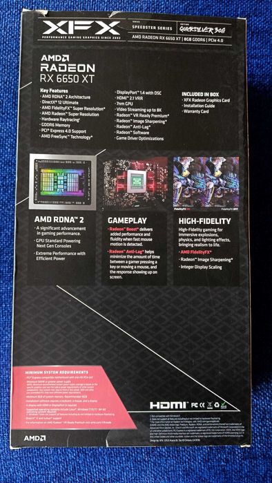 XFX RX 6650 XT 8GB