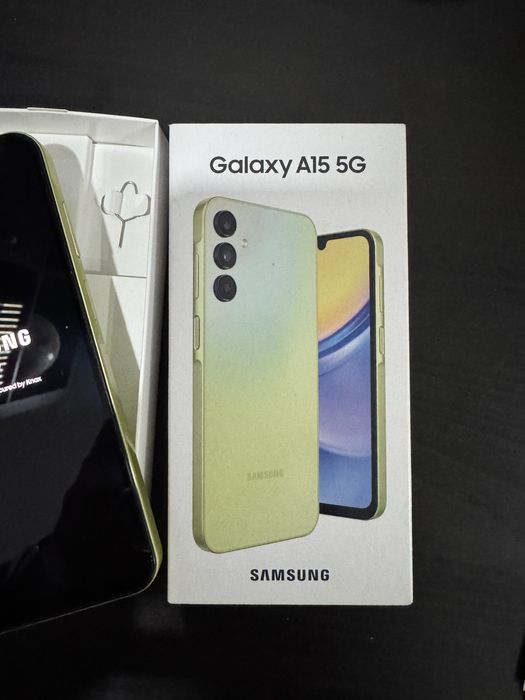 Samsung A15 5G na Caixa