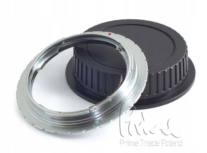 Adapter Pentax PK na Canon EOS z dekielkiem