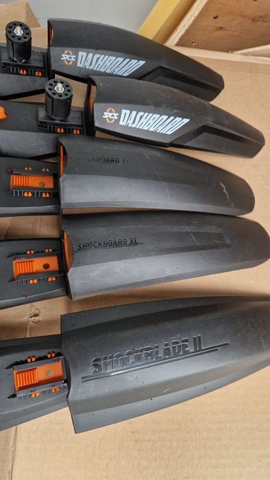 Nowe przednie błotniki SKs mtb shockboard  dashboard  skockbalde II