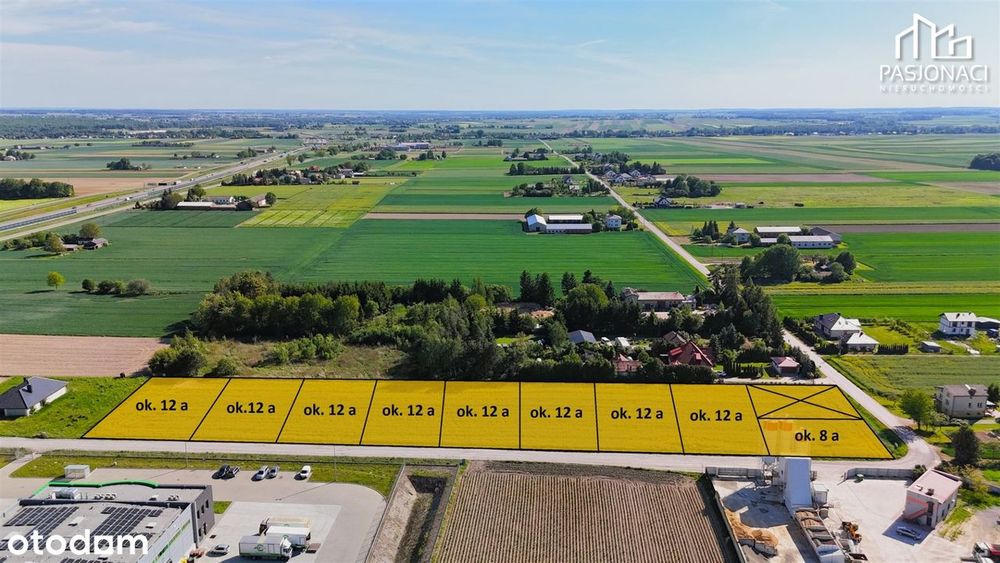 Działki budowlane 7 km od Zalewu Zemborzyckiego!
