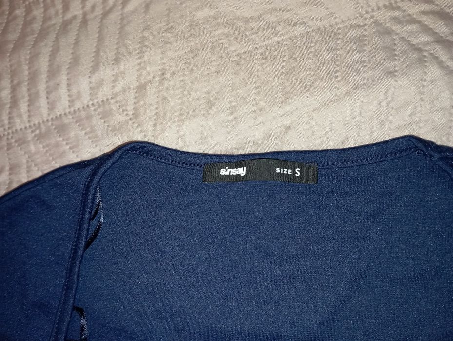 Granatowy top S polecam