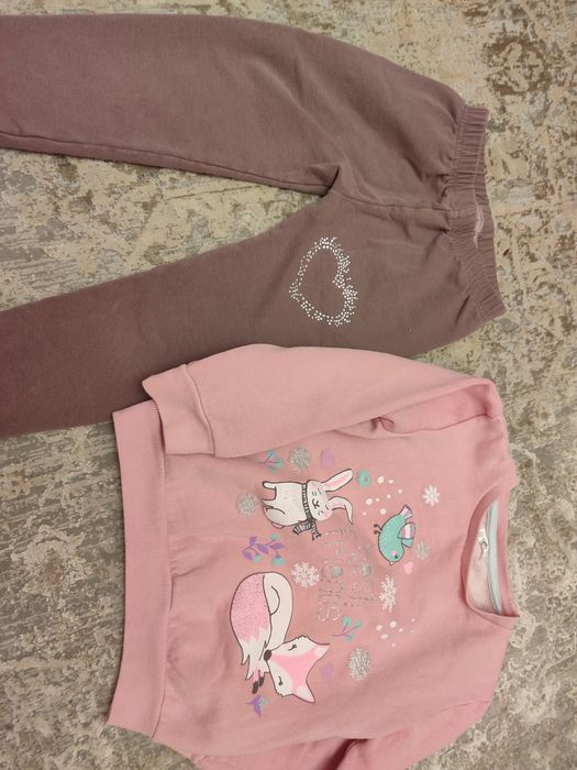 Komplet ubrań dziewczynka rozmiar 116