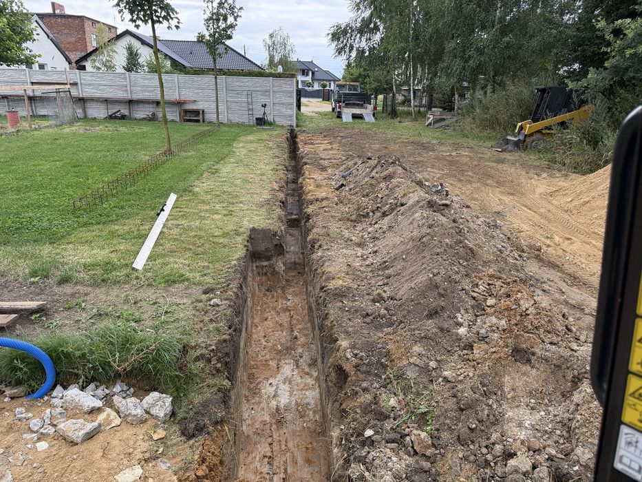 Uslugi Minikoparka 2.7T KUBOTA Wywrotka Wiertnica Hydrauliczna Ziemia