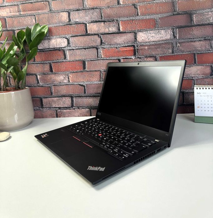 Ноутбук Lenovo ThinkPad X13·Ryzen 3 4450U (4 ядра)·8GB·SSD 128GB·13"IPS·тонкий·Гарантія·міцний·потужний·для роботи·навчання·стан як новий·ОПТ 300 ШТ!