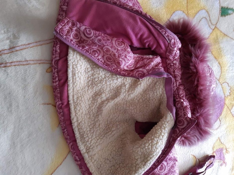 Зимний комбинезон 3 в 1 для девочки от 1,5 до 3 лет