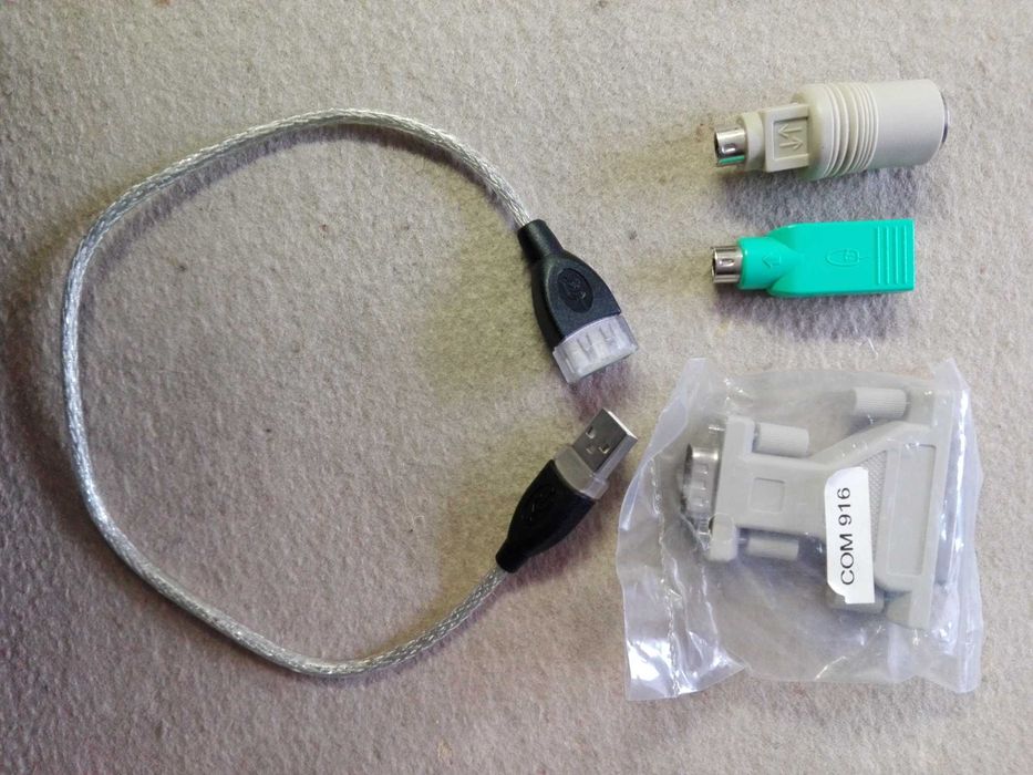 Adapter przejście myszy USB, com.
