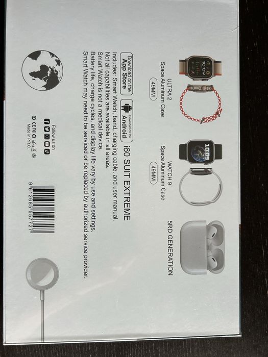 Watch Ultra 2 + Watch 9 + APods 5a + 7 pulseiras - Preço incrivel